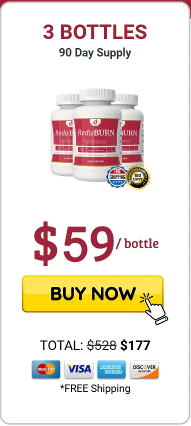 ReduBurn - 3 Bottle
